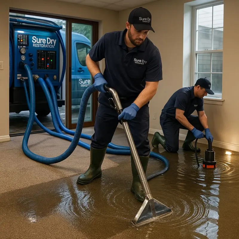 Water Extraction and Removal process in Roseland, LA